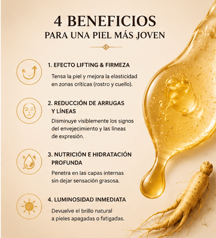 Sérum Facial de Ginseng Antiedad - imagen 2