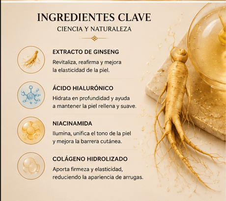 Sérum Facial de Ginseng Antiedad - imagen 4